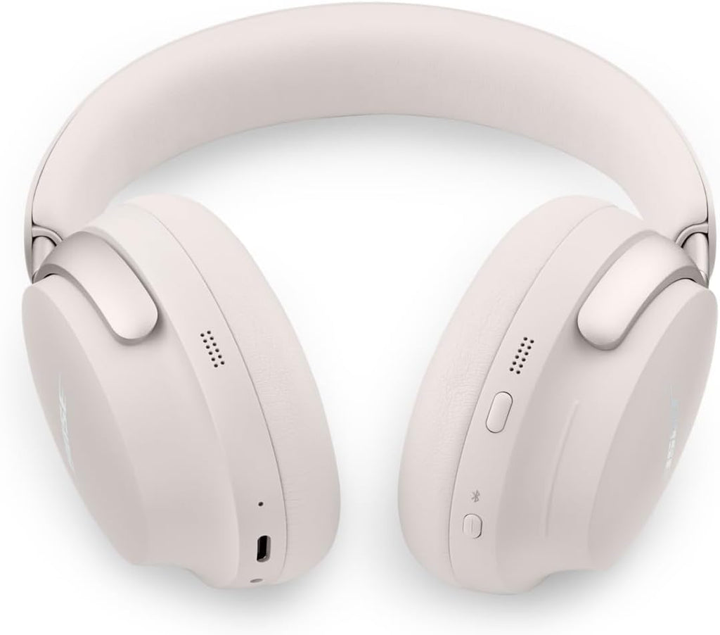 Bose QuietComfort Ultra Bluetooth Headphones, Wireless Headphones with Spatial Audio, Over Ear Noise Cancelling with Mic, Up to 24 Hours of Playtime, Black