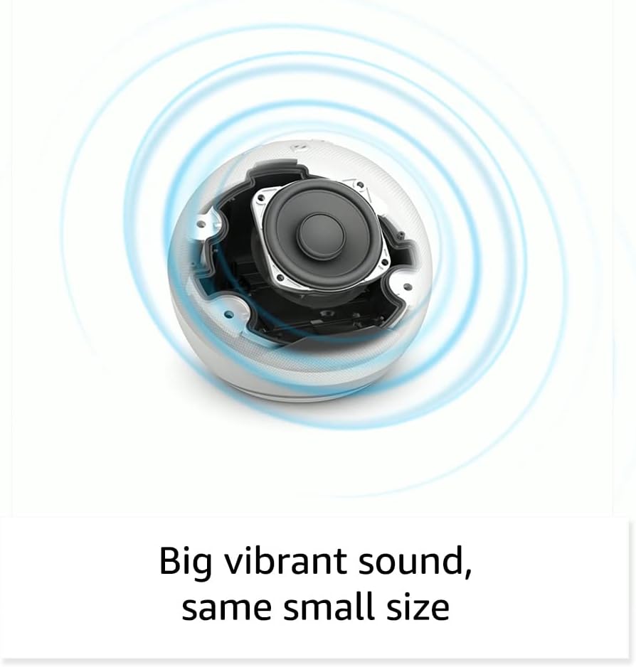 Amazon Echo Dot, Vibrant sounding Alexa speaker, Great for bedrooms, dining rooms and offices, Charcoal