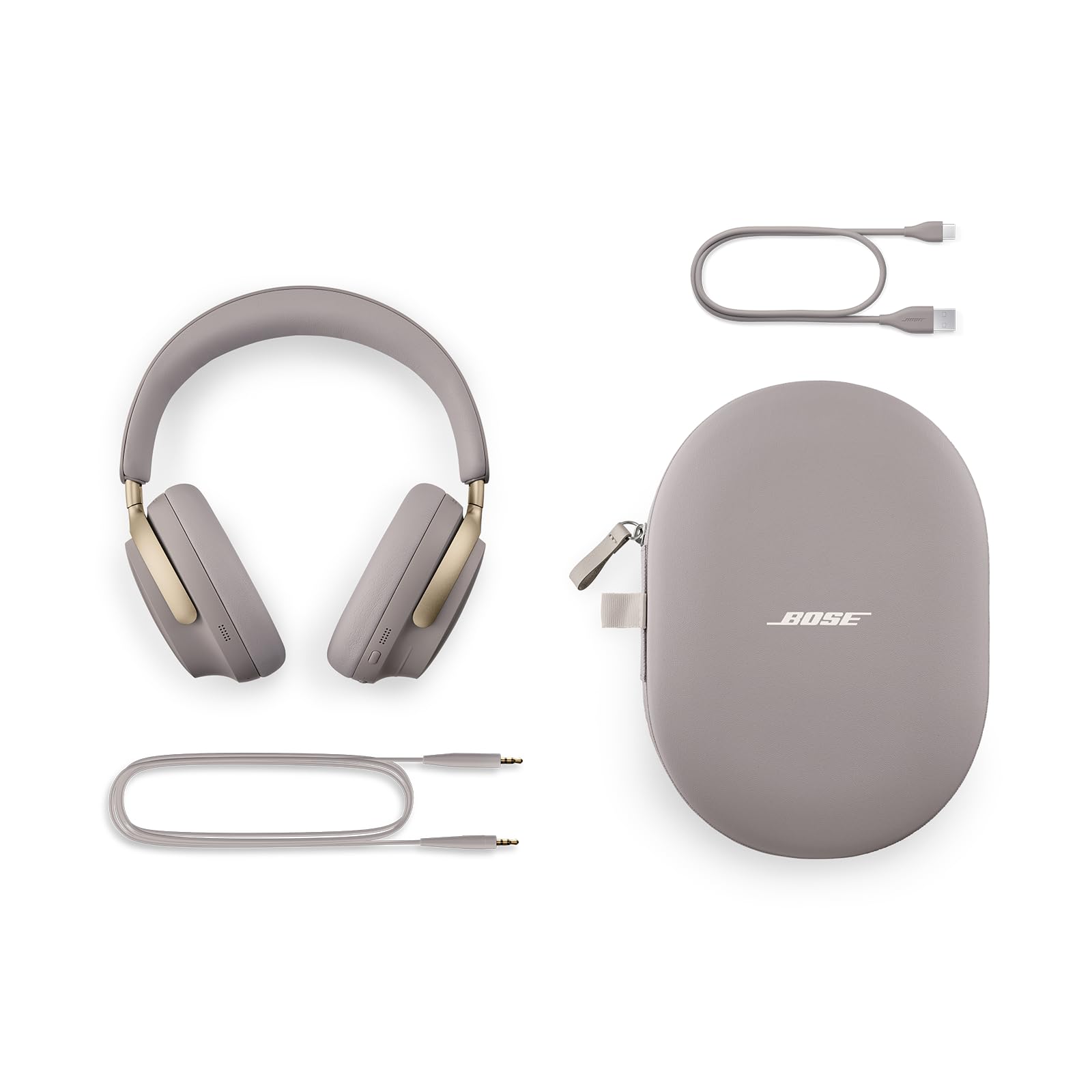 Bose QuietComfort Ultra Bluetooth Headphones, Wireless Headphones with Spatial Audio, Over Ear Noise Cancelling with Mic, Up to 24 Hours of Playtime, Black