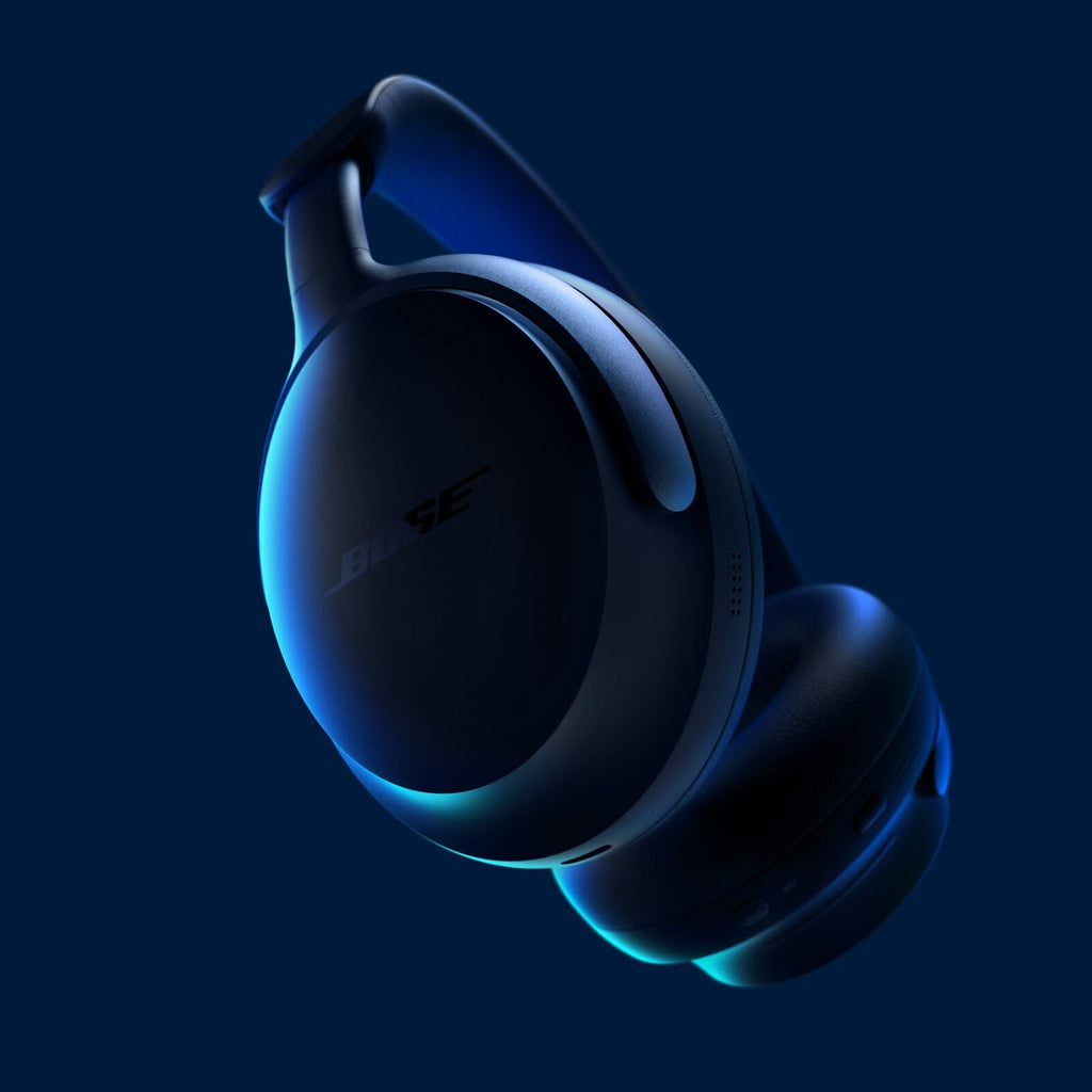 Bose QuietComfort Ultra Bluetooth Headphones, Wireless Headphones with Spatial Audio, Over Ear Noise Cancelling with Mic, Up to 24 Hours of Playtime, Black