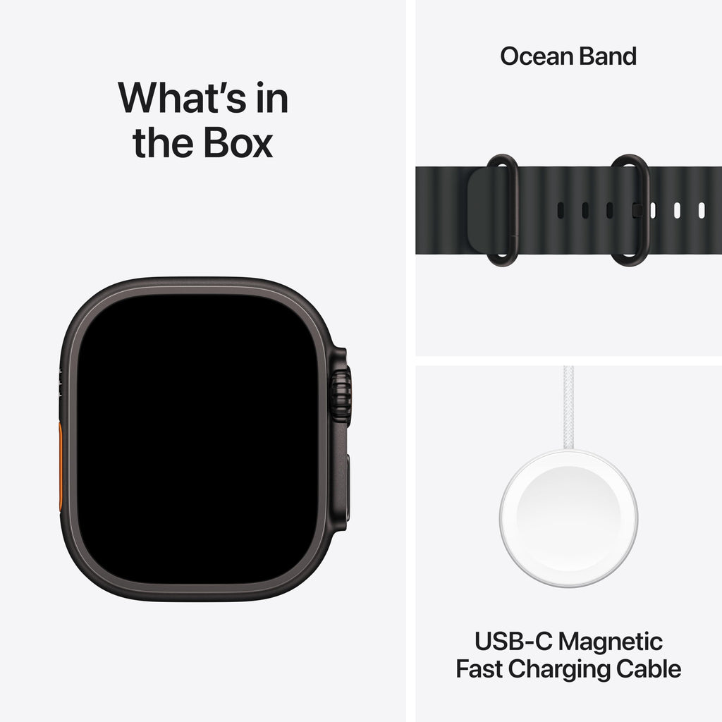 Apple Watch Ultra 3 [GPS + Cellular 49mm] Running & Multisport Smartwatch w/Rugged Titanium Case w/Black Alpine Loop - L. Satellite Communications, Advanced Health & Fitness Tracking