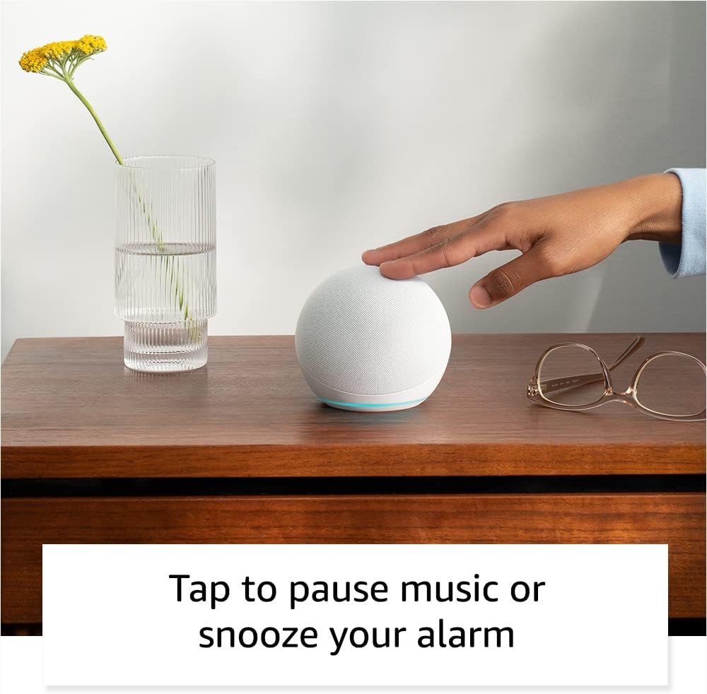 Amazon Echo Dot, Vibrant sounding Alexa speaker, Great for bedrooms, dining rooms and offices, Charcoal