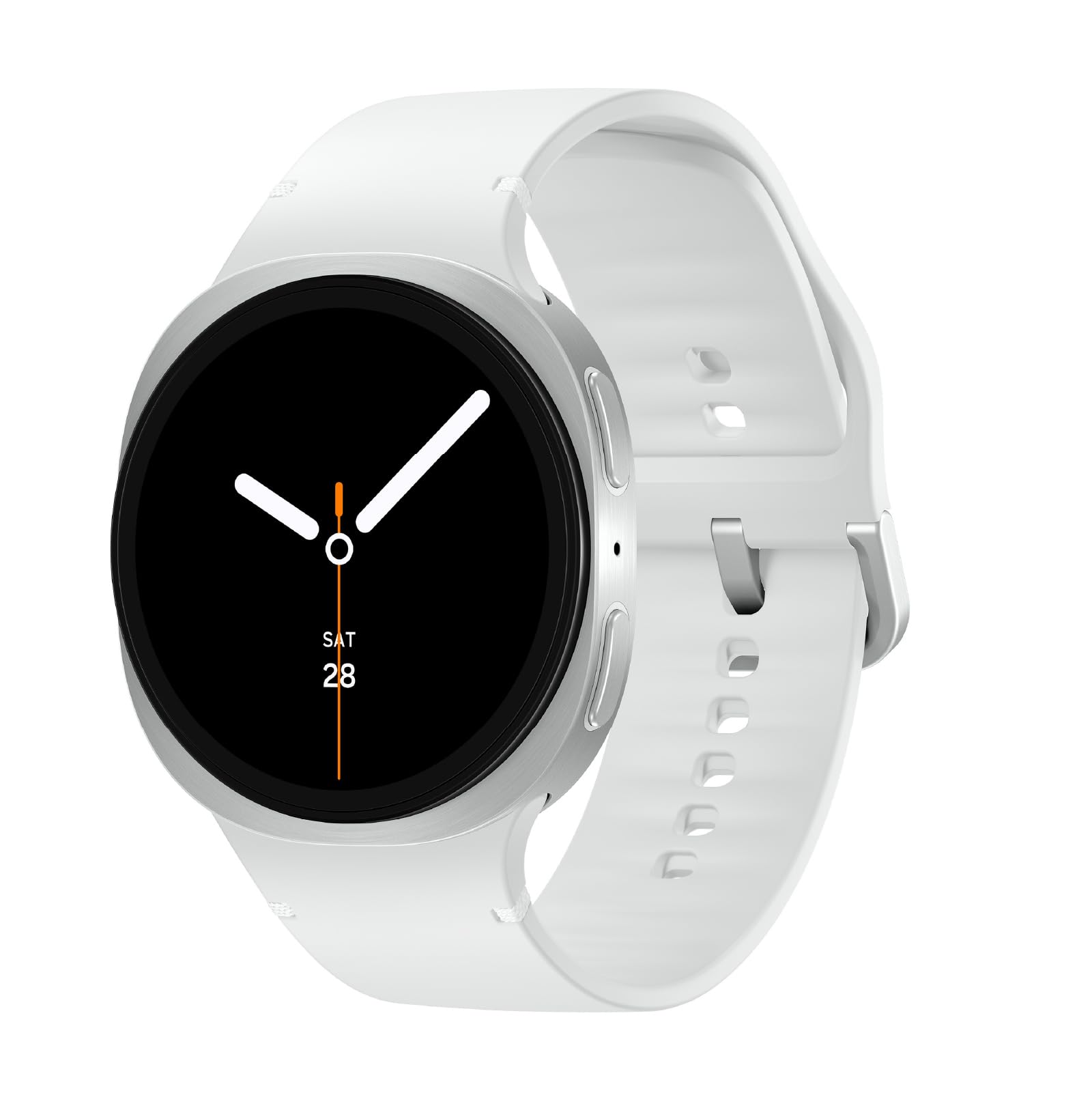 Samsung Galaxy Watch 8 (2025) 40mm Bluetooth Smartwatch, Cushion Design, Fitness Tracker, Sleep Coaching, Running Coach, Energy Score, Heart Rate Tracking, Graphite [US Version, 2 Yr Warranty]