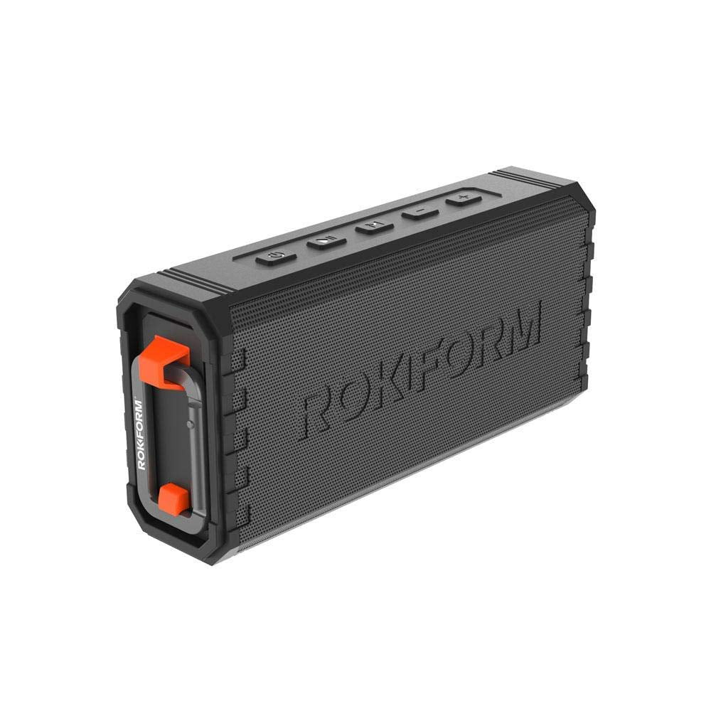 Rokform G-ROK Wireless Golf Speaker, Portable Magnetic, IPX7 Waterproof, Shockproof & Dustproof, Loud & Clear Sound, 24 Hour Battery, Rugged Outdoor Golf Cart Speaker (Black) ASIN