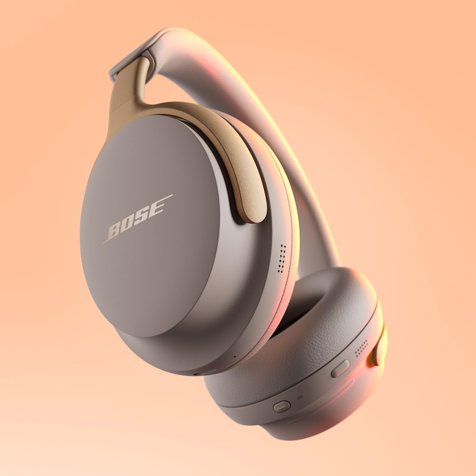 Bose QuietComfort Ultra Bluetooth Headphones, Wireless Headphones with Spatial Audio, Over Ear Noise Cancelling with Mic, Up to 24 Hours of Playtime, Black