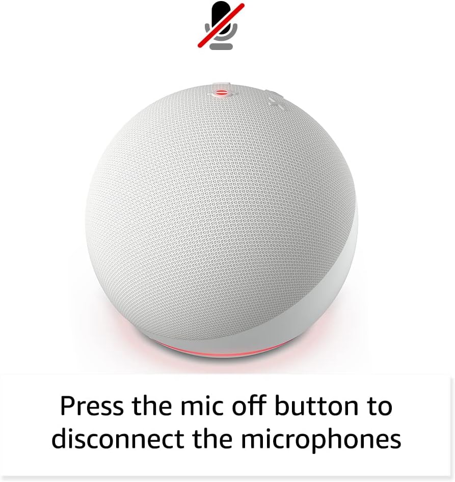 Amazon Echo Dot, Vibrant sounding Alexa speaker, Great for bedrooms, dining rooms and offices, Charcoal