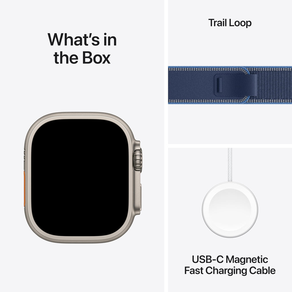 Apple Watch Ultra 3 [GPS + Cellular 49mm] Running & Multisport Smartwatch w/Rugged Titanium Case w/Black Alpine Loop - L. Satellite Communications, Advanced Health & Fitness Tracking