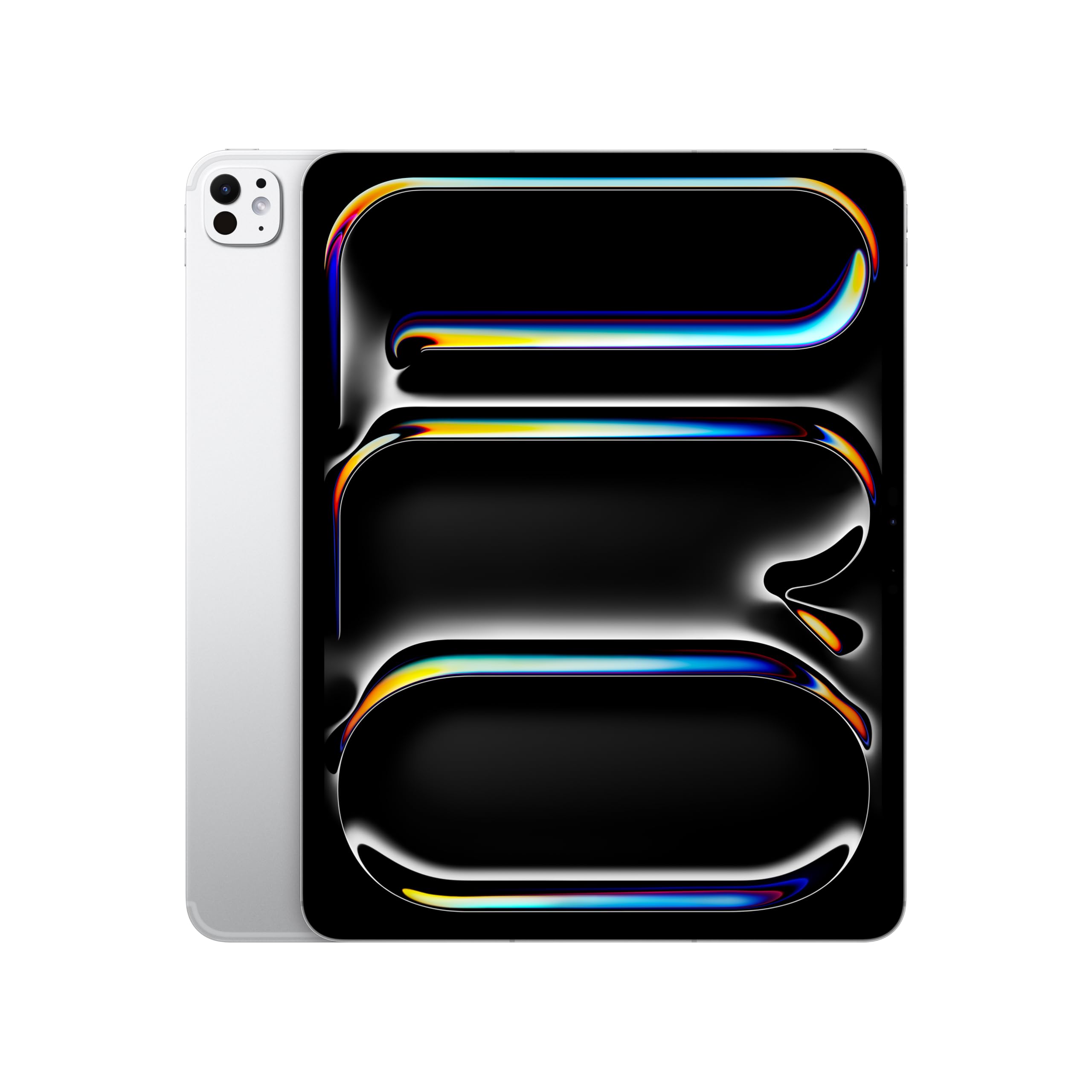 Apple iPad Pro 13-Inch (M4): Built for Apple Intelligence, Ultra Retina XDR Display - Nano-Texture Glass, 1TB, 12MP Front/Back Camera, LiDAR Scanner, Wi-Fi 6E, Face ID, All-Day Battery Life — Silver