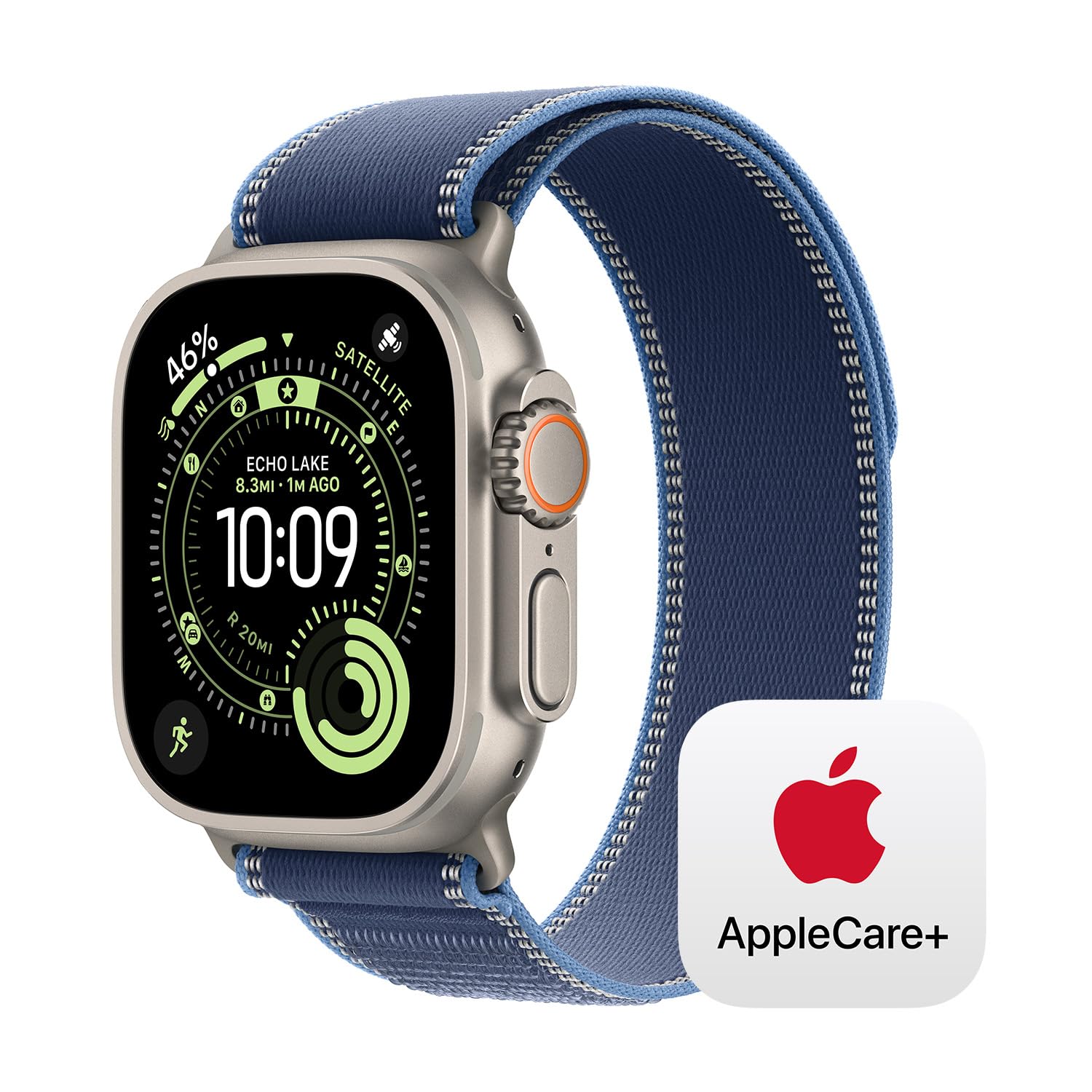 Apple Watch Ultra 3 [GPS + Cellular 49mm] Running & Multisport Smartwatch w/Rugged Titanium Case w/Black Alpine Loop - L. Satellite Communications, Advanced Health & Fitness Tracking