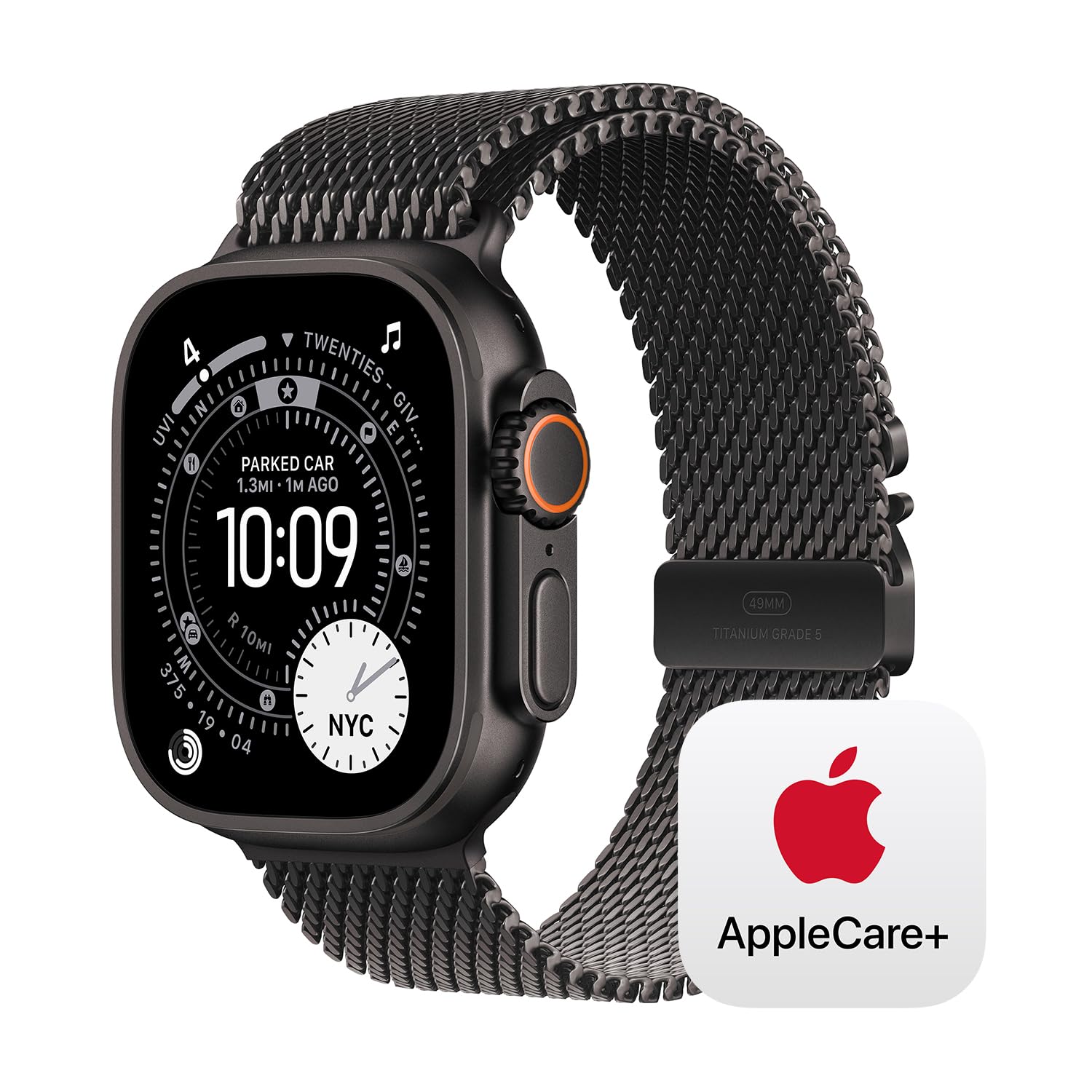 Apple Watch Ultra 3 [GPS + Cellular 49mm] Running & Multisport Smartwatch w/Rugged Titanium Case w/Black Alpine Loop - L. Satellite Communications, Advanced Health & Fitness Tracking
