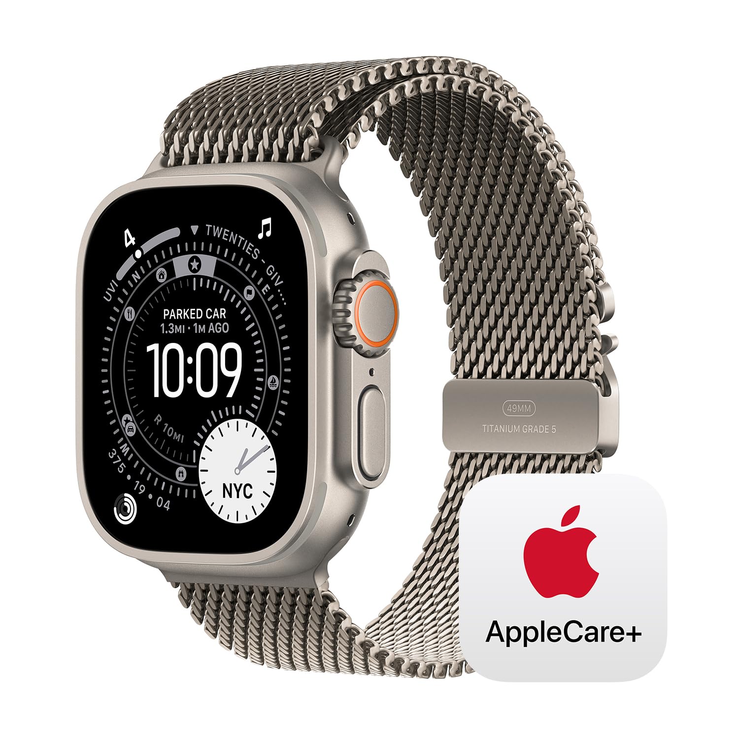 Apple Watch Ultra 3 [GPS + Cellular 49mm] Running & Multisport Smartwatch w/Rugged Titanium Case w/Black Alpine Loop - L. Satellite Communications, Advanced Health & Fitness Tracking