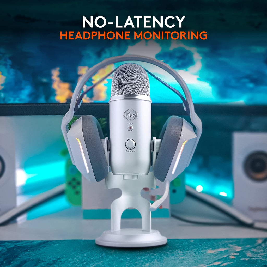 Logitech for Creators Blue Microphones Yeti USB Microphone (Blackout)