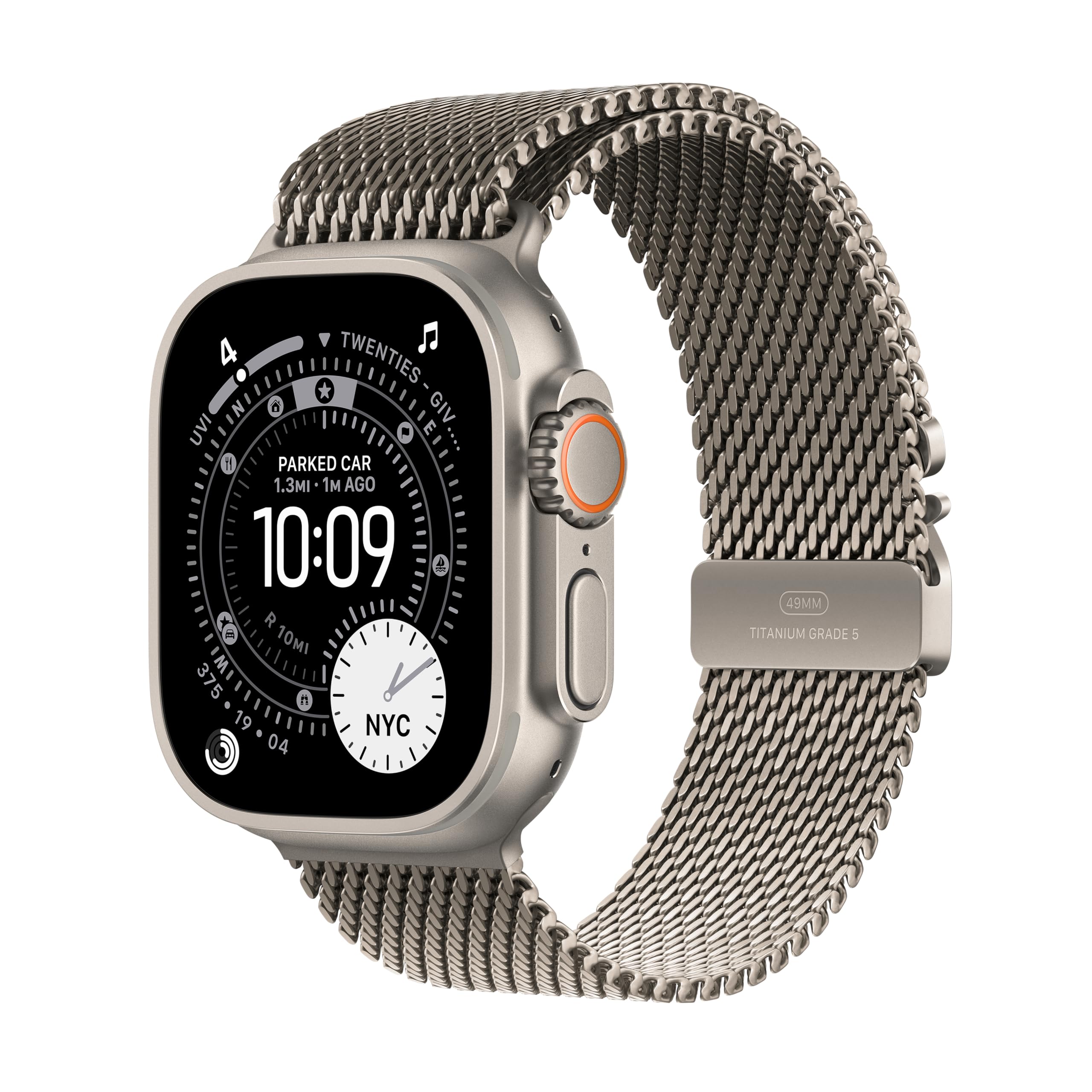 Apple Watch Ultra 3 [GPS + Cellular 49mm] Running & Multisport Smartwatch w/Rugged Titanium Case w/Black Alpine Loop - L. Satellite Communications, Advanced Health & Fitness Tracking